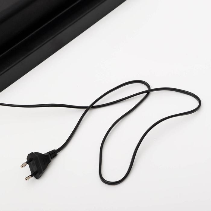 Террариум 37 л, с крышкой, черный Террариум 37 л, с крышкой, черный