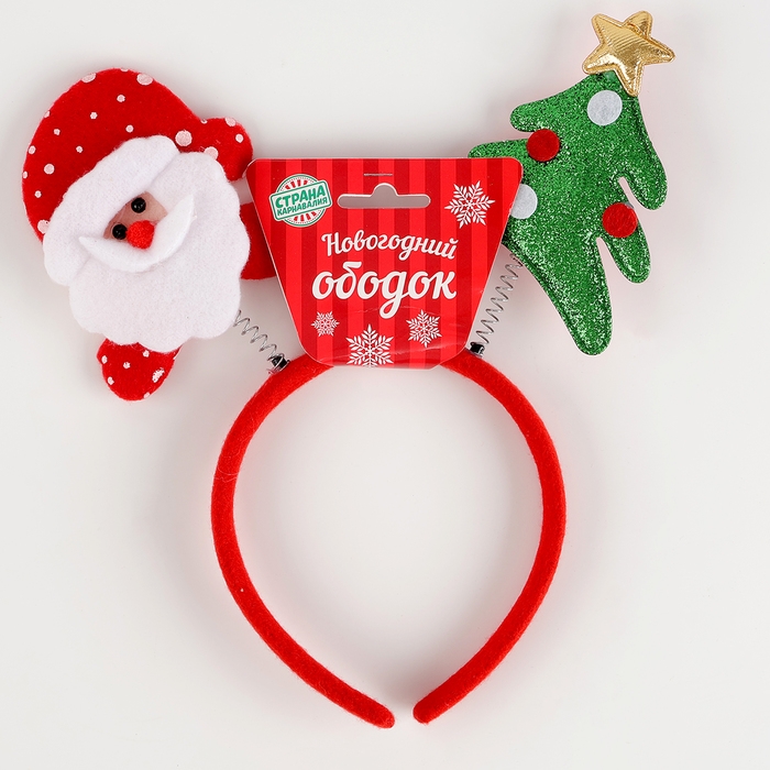 Карнавальный ободок «Новый год»