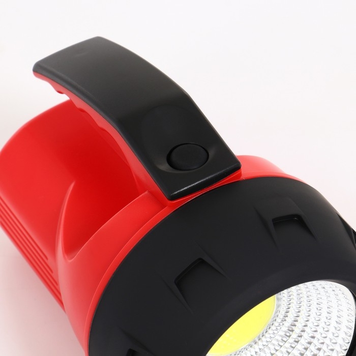 Фонарь светодиодный  ручной, на батарейках 5 Вт, COB, 4 AA, 14.5 x 11 см Фонарь светодиодный  ручной, на батарейках 5 Вт, COB, 4 AA, 14.5 x 11 см