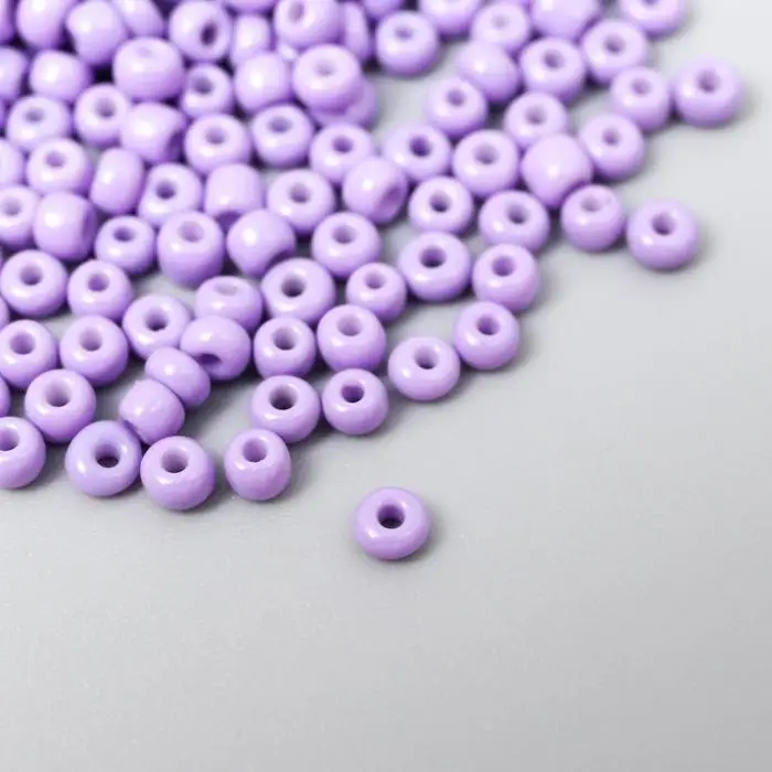 Бисер круглый 12/0 в бутылочке  Бисер круглый 12/0 в бутылочке "Глициния" 20 гр