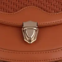 Застёжка для сумки, 3×2.5 см, цвет золотой