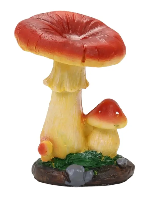 Садовая фигура из полистоуна &laquo;Мухомор&raquo;, 8&times;8&times;12 см