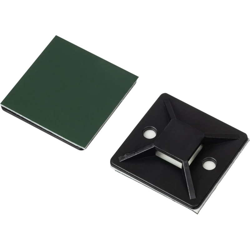 Площадка самоклеящаяся Bigtech BT-CTP-40-40-B,черный,40x40x8,5 мм,20 шт/уп