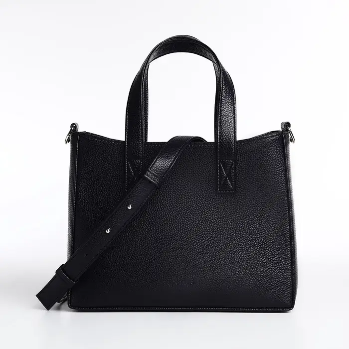 Сумка женская тоут TEXTURA на молнии, 28&times;13&times;21 см, синяя