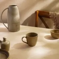 Кружка SL Home &laquo;Песчаный бриз&raquo;, 320 мл, фарфор, бежевая