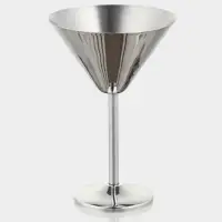 Бокал для мартини &laquo;Серебро&raquo;, 11&times;11&times;17.5 см, нержавеющая сталь