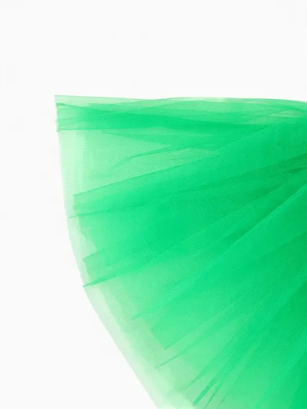 Карнавальная юбка из сетки, цвет зелёный