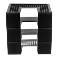 Лоток для бумаг вертикальный, 3 отделения, пластик