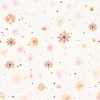 Бумага упаковочная тишью, новогодняя упаковка «Снежинки на белом», 50×66 см