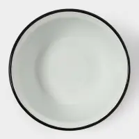 Миска эмалированная &laquo;Цветное печенье&raquo;, 1 л, белая