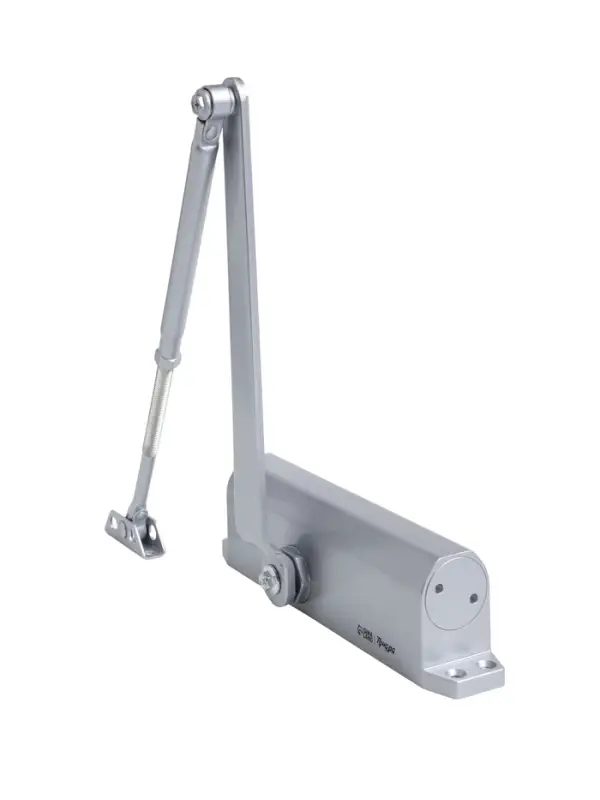 Доводчик дверей ТУНДРА G072 морозостойкий, до -50, до 120 кг, цвет серебро