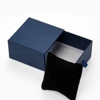 Набор подарочных коробочек 6 шт. под браслет/часы Дерево", 9&times;9, выдвижная,МИКС (5050521)