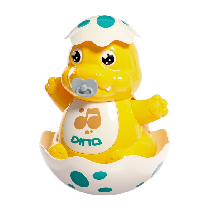 Неваляшка «Малыш-динозавр», цвета МИКС Неваляшка «Малыш-динозавр», цвета МИКС