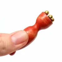 Массажёр шариковый, 7&times;1.8 см, деревянный