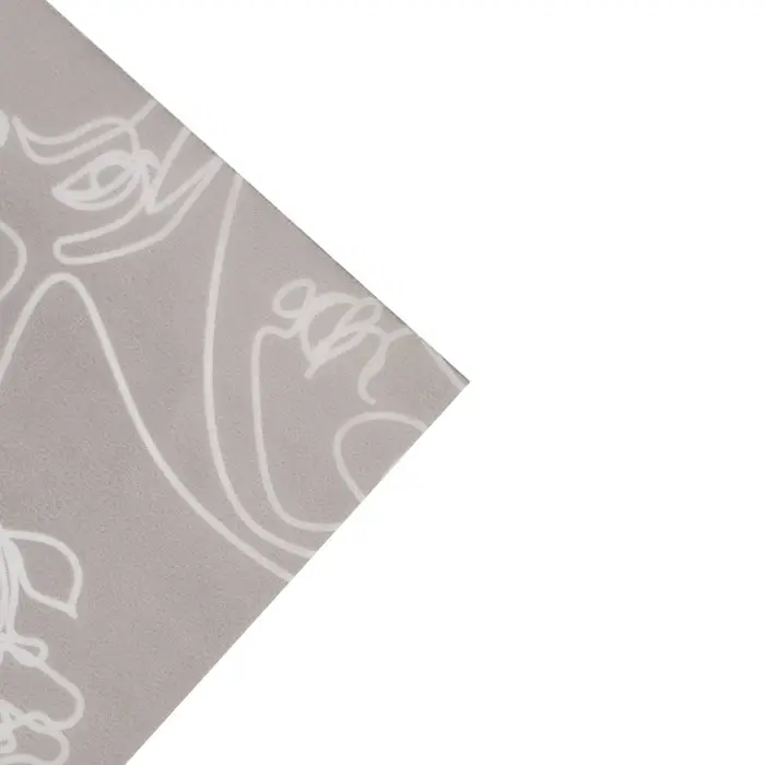 Бумага упаковочная тишью «Линейные лица», 50 х 70 см