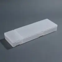 Бокс для хранения мелочей, 2 ячейки, 21&times;7&times;2.5 см, белый