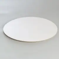 Подложка для торта, кондитерская, усиленная 26 см, золото - жемчуг, 3.2 мм