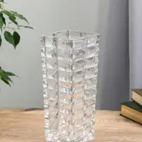 Ваза для цветов &laquo;Эдисон&raquo;, кубики, 29&times;12 см, стекло, прозрачная