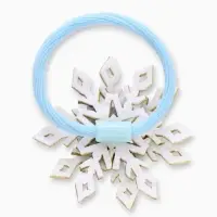 Резинка для волос &laquo;Снежинки&raquo;, набор 2 шт, Холодное сердце