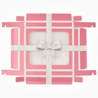 Коробка подарочная &laquo;Розовый бант&raquo; , 23.5 &times; 20.5 &times; 5.5 см
