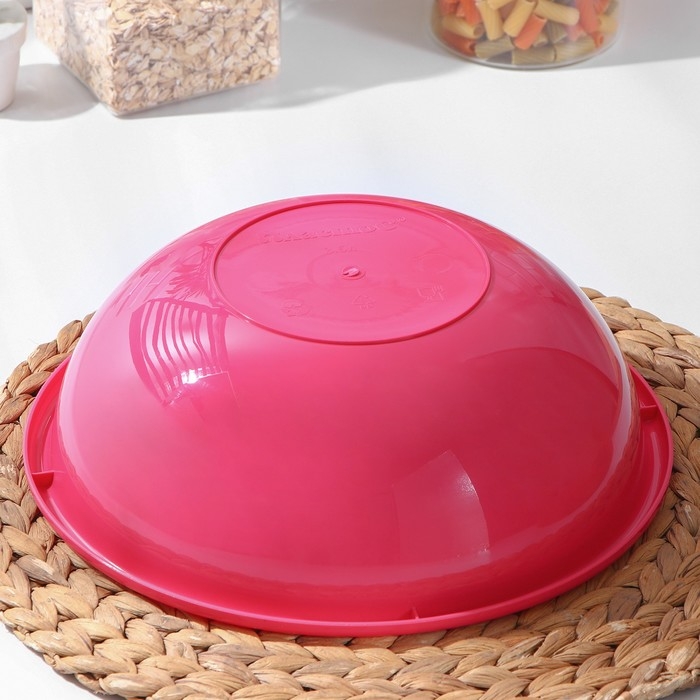 Чаша пластиковая, 3,5 л, цвет МИКС Чаша пластиковая, 3,5 л, цвет МИКС