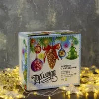 Гирлянда &laquo;Бахрома&raquo; 2.4&times;0.9 м с насадками &laquo;Звёзды&raquo;, IP20, прозрачная нить, 138 LED, свечение тёплое белое, 8 режимов, 220 В