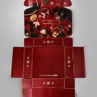 Коробка подарочная складная &laquo;Роскошный Новый год&raquo;, 26&times;26&times;8 см