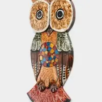 Настенное панно &laquo;Сова - радуга&raquo;, 33&times;16&times;2 см