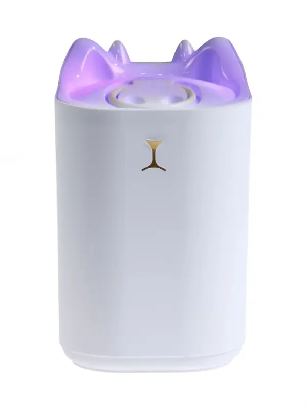 Увлажнитель воздуха HM-3, ультразвуковой, 3.3 л, мультиподсветка, USB, белый