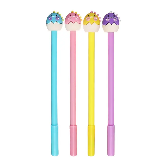 Ручка - прикол гелевая «Динозаврик» МИКС