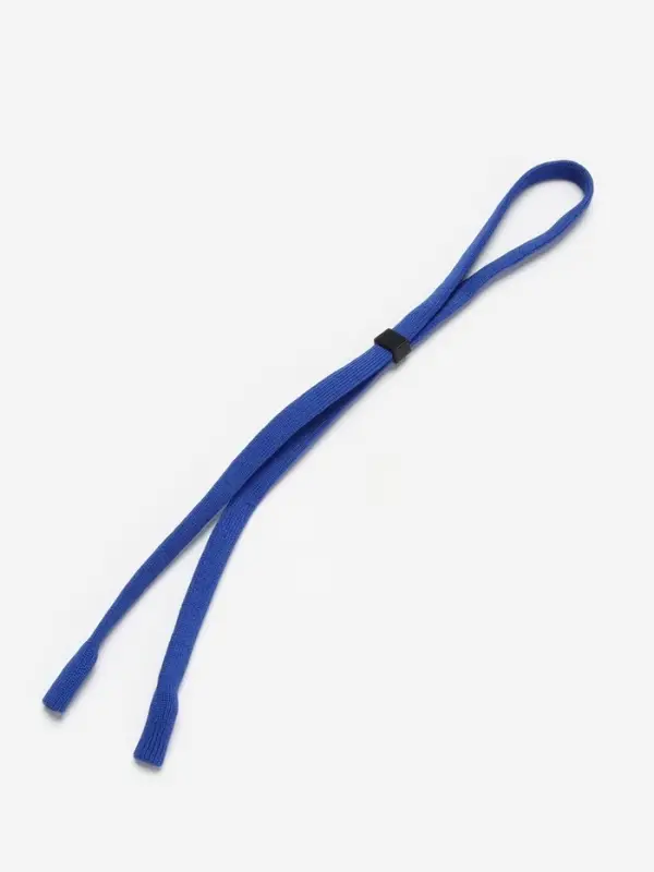 Шнурок для очков на шею 58 см, синий Шнурок для очков на шею 58 см, синий