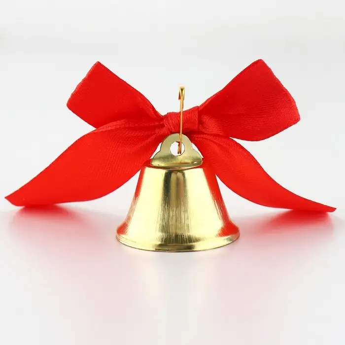 Колокольчик на булавке с бантом на выпускной, красный, d = 3,6 см Колокольчик на булавке с бантом на выпускной, красный, d = 3,6 см