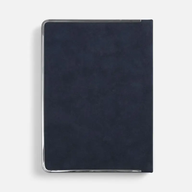 Ежедневник Metal Frame на заказ, датированный, синий