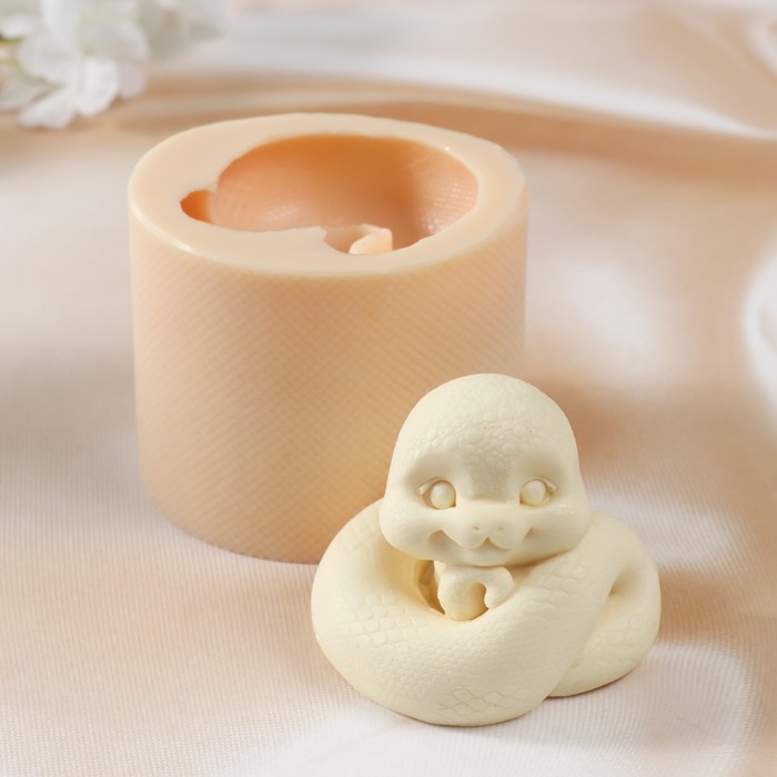 Молд силиконовый Молд силиконовый "Змея №10"6,5х7х6 см