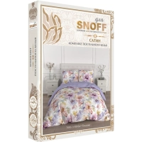 Постельное белье евро сатин (нав70х70)м251.21.04SТрис.7010-1+7010а-1Тициана