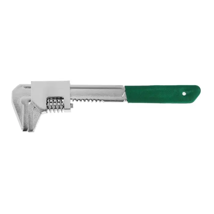 Ключ трубный ТУНДРА ПРОФИ, тип Monkey, увеличенный зев до 45 мм, глубина 40 мм, 250 мм