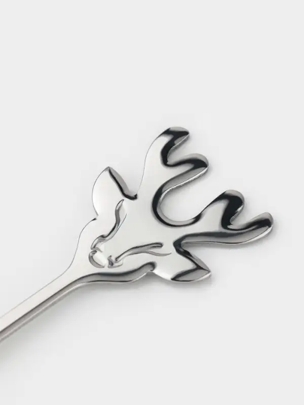 Ложка чайная 15 см  Ложка чайная 15 см "Хьёрт" цвет серебро