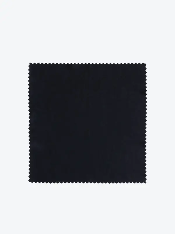 Салфетка для очков «Нежность», в индивидуальной упаковке, чёрная