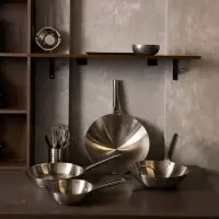 Сковорода 3Ply Hanna Kn&ouml;vell, d=30 см, h=5.5 см, толщина 2.2 мм, индукция, нержавеющая сталь, серебристая