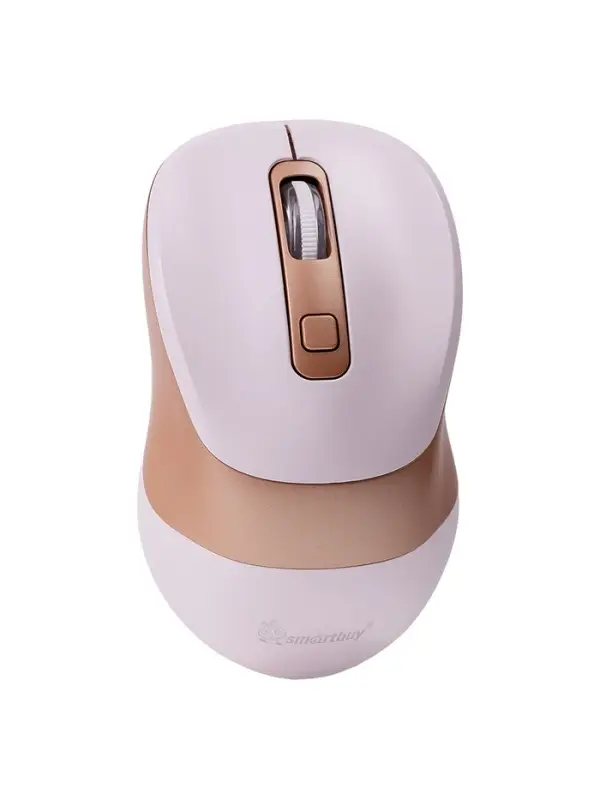 Мышь беспроводная Smartbuy X57 Dual, BT+USB с зарядкой, 4 кнопки, 2000 dpi, 300 мАч, бежевая