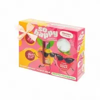 Подарочный набор косметический "So Happy" абрикоса стиль, 370 г