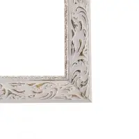 Рама для картин (зеркал) 40&times;50&times;4 см, дерево &laquo;Версаль&raquo;, бело-золотая