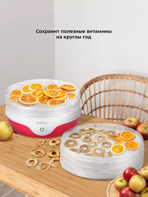 Сушилка для овощей и фруктов КТ-1988 - 240 Вт