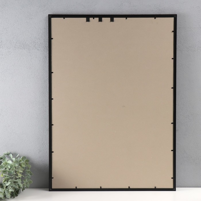 Фоторамка пластик Фоторамка пластик "Модерн" 50х70 см, чёрный