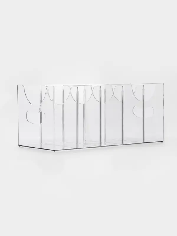 Органайзер для ремней 5 мест, 24*13*13 см, пластик, цвет прозрачный Органайзер для ремней 5 мест, 24*13*13 см, пластик, цвет прозрачный