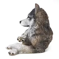 Садовая фигура из полистоуна &laquo;Волчица&raquo;, 43&times;44&times;65 см