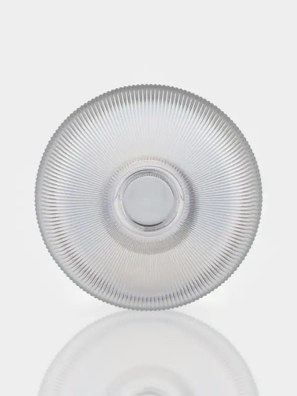 Ваза для фруктов &laquo;Камелия&raquo;, 26&times;11 см, 2 л, стекло, перламутровая