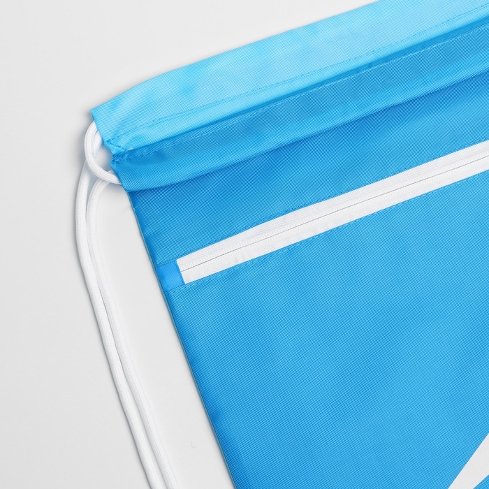 Сумка для мокрых вещей, 42*32 см, цвет голубой Сумка для мокрых вещей, 42*32 см, цвет голубой