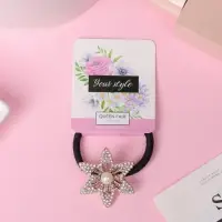 Резинка для волос "Вильма" цветок, 5 см