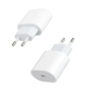 Переходник сетевого зарядного устройства на Type-C 20W PD (No Logo/Nо packing )